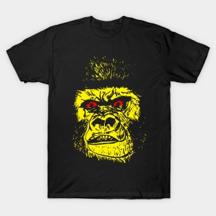 Scary Yellow Gorilla T-Shirt